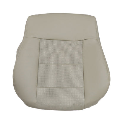 For 2010-2016 Mercedes Benz E200 E250 E300 E350 Passenger Top Replacement Leather Seat Cover Tan