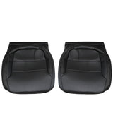 Fit For 2011-2017 Volkswagen Jetta Front Bottom Leather Seat Cover Black