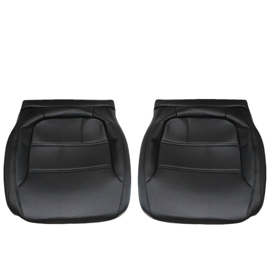 Fit For 2011-2017 Volkswagen Jetta Front Bottom Leather Seat Cover Black