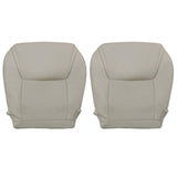 For 2008-2015 Lexus LX570 Front Driver & Passenger Bottom Perforated Leather Seat Cover Tan