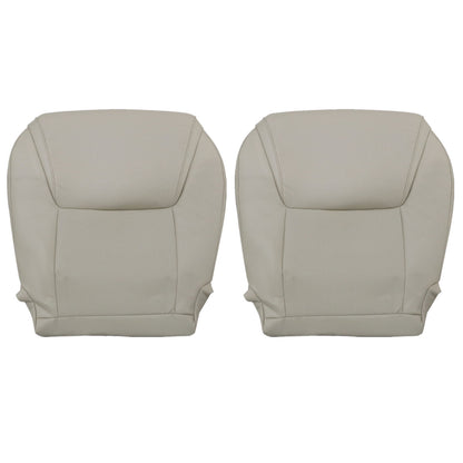 For 2008-2015 Lexus LX570 Front Driver & Passenger Bottom Perforated Leather Seat Cover Tan