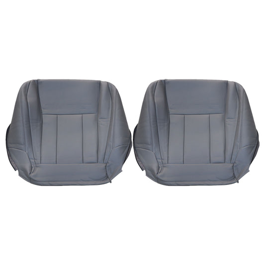 For 1996-2002 Toyota 4Runner Driver & Passenger Bottom Leather Seat Cover Gray
