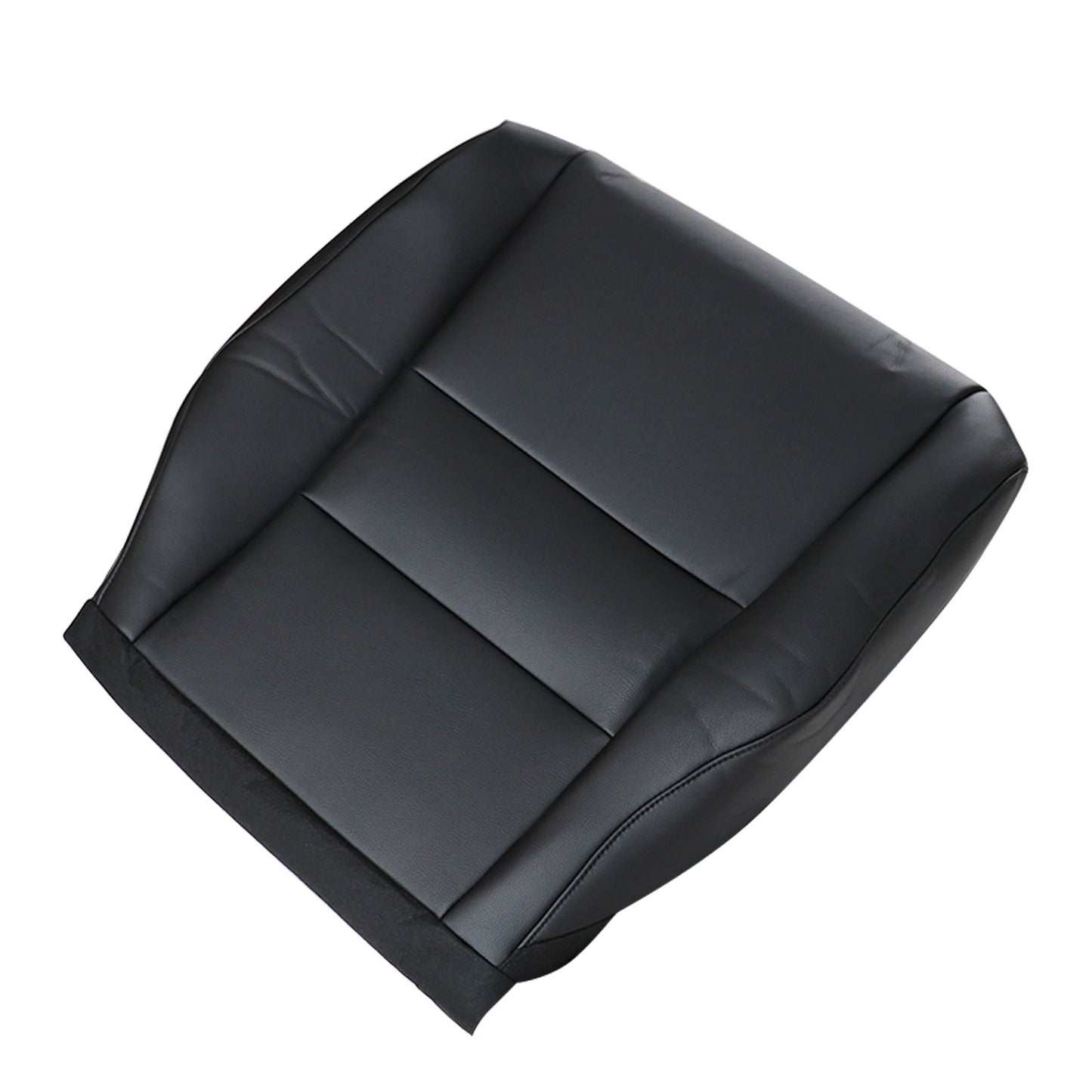 For 2007 -2011 Honda CRV LX Sport Utility Driver Bottom Leather Seat Cover Black