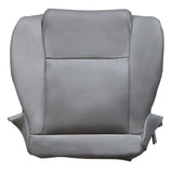 For 2007-2013 Toyota Tundra Work Truck Driver Bottom Leather Seat Cover Gray