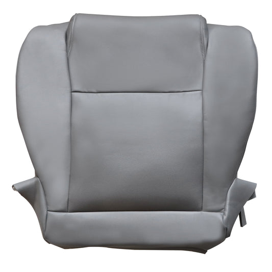 For 2007-2013 Toyota Tundra Work Truck Driver Bottom Leather Seat Cover Gray