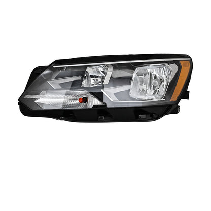 Halogen Headlight Assembly Driver Side LH For 2016-2019 Volkswagen Passat Left