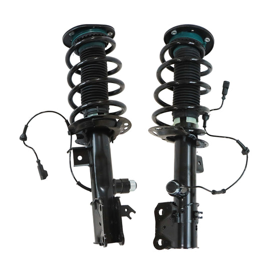 2Pcs Front Shock Strut Assys w/Electric For 2016-2018 Lincoln MKX F2GZ18124-V