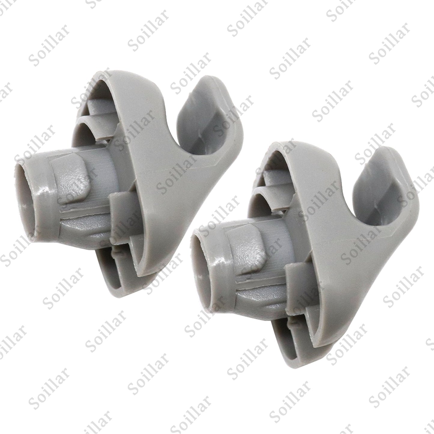2* Sun Visor Shade Holder Clip Retainer Gray 88217S04003ZA For Honda Civic CR-V