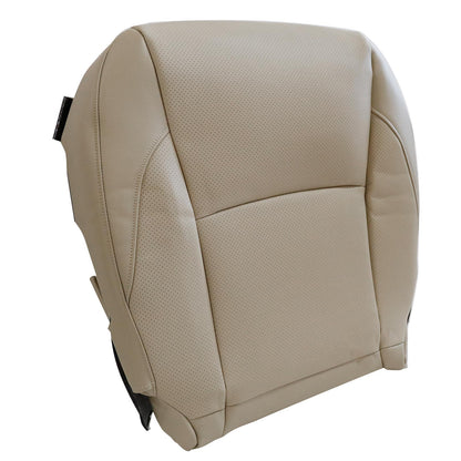 For 2007-2012 Lexus ES350 Driver Bottom Perforated Leather Seat Cover Tan