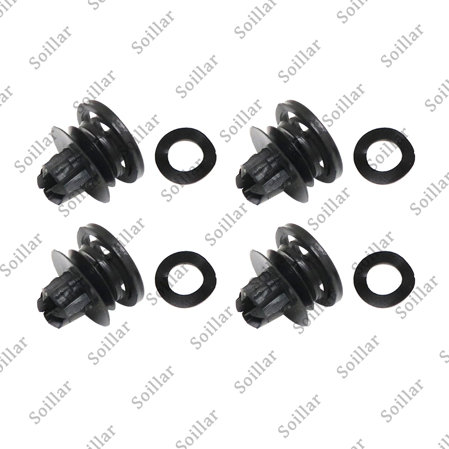 50pcs Door Trim Panel Retainer Push Clip for VW Golf 1998-2006/2010-2012