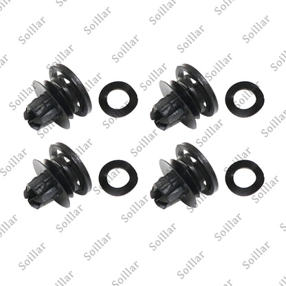 50pcs Door Trim Panel Retainer Push Clip for VW Golf 1998-2006/2010-2012