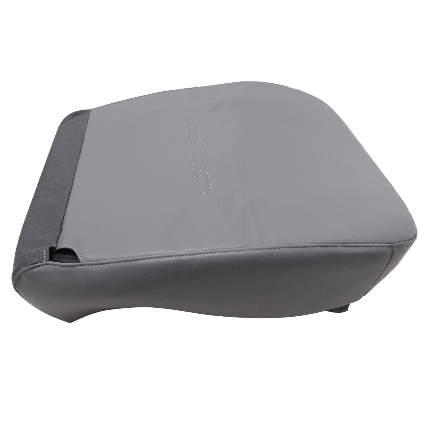 For 2001-2007 Ford F250 F350 F450 F550 Driver Bottom Leather Seat Cover Gray US