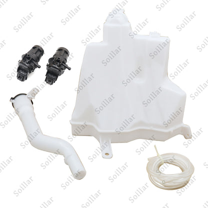 Windshield Washer Reservoir Tank W/2 Pumps&Tube For Toyota FJ Cruiser 10-14 4.0L