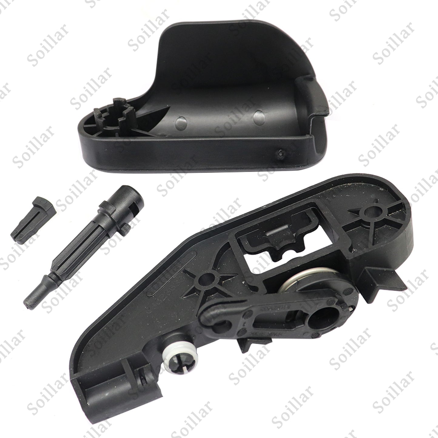1 Set Hood Latch Release Handle For Audi TT TTs 2008-2015 2.0L 3.2L 2-Door US