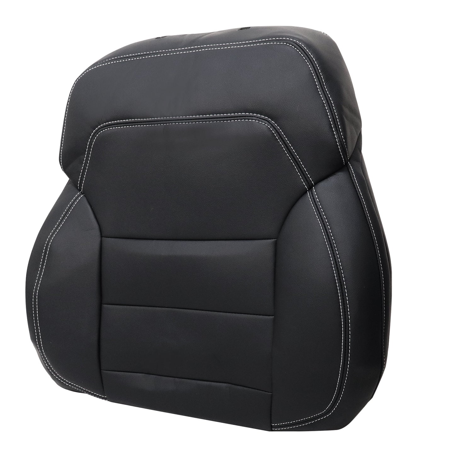 For 2012-2015 Mercedes Benz ML250 ML350 ML400 Driver Bottom & Top Leather Seat Cover Black