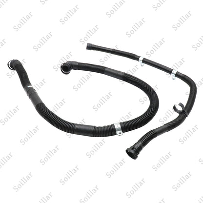 2PCS Air Pump Connecting Hose For VW Golf Jetta AWD AWW AUDI TT AWP 1.8T