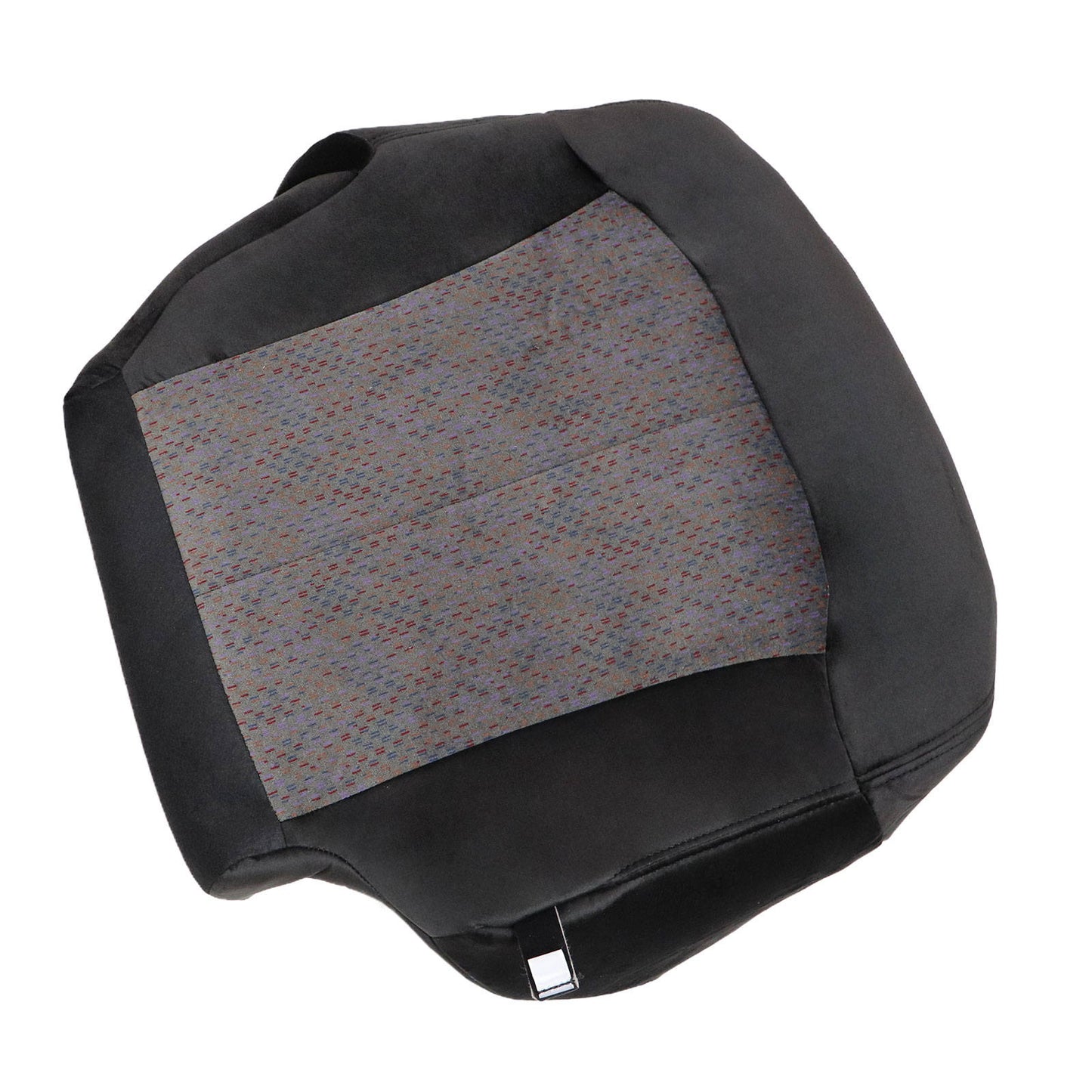 For 1999-2002 Chevy Silverado Driver & Passenger Bottom Cloth Seat Cover Dark Gray