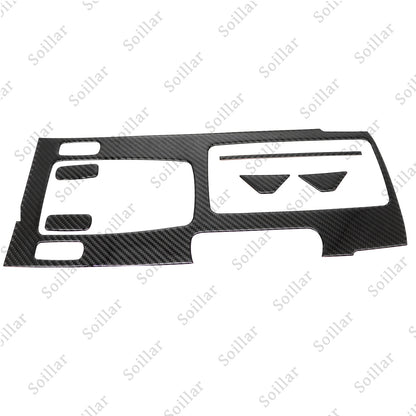 6Pcs For Honda Accord 2013-2017 Carbon Fiber Interior Gear Shift Set Cover Trim