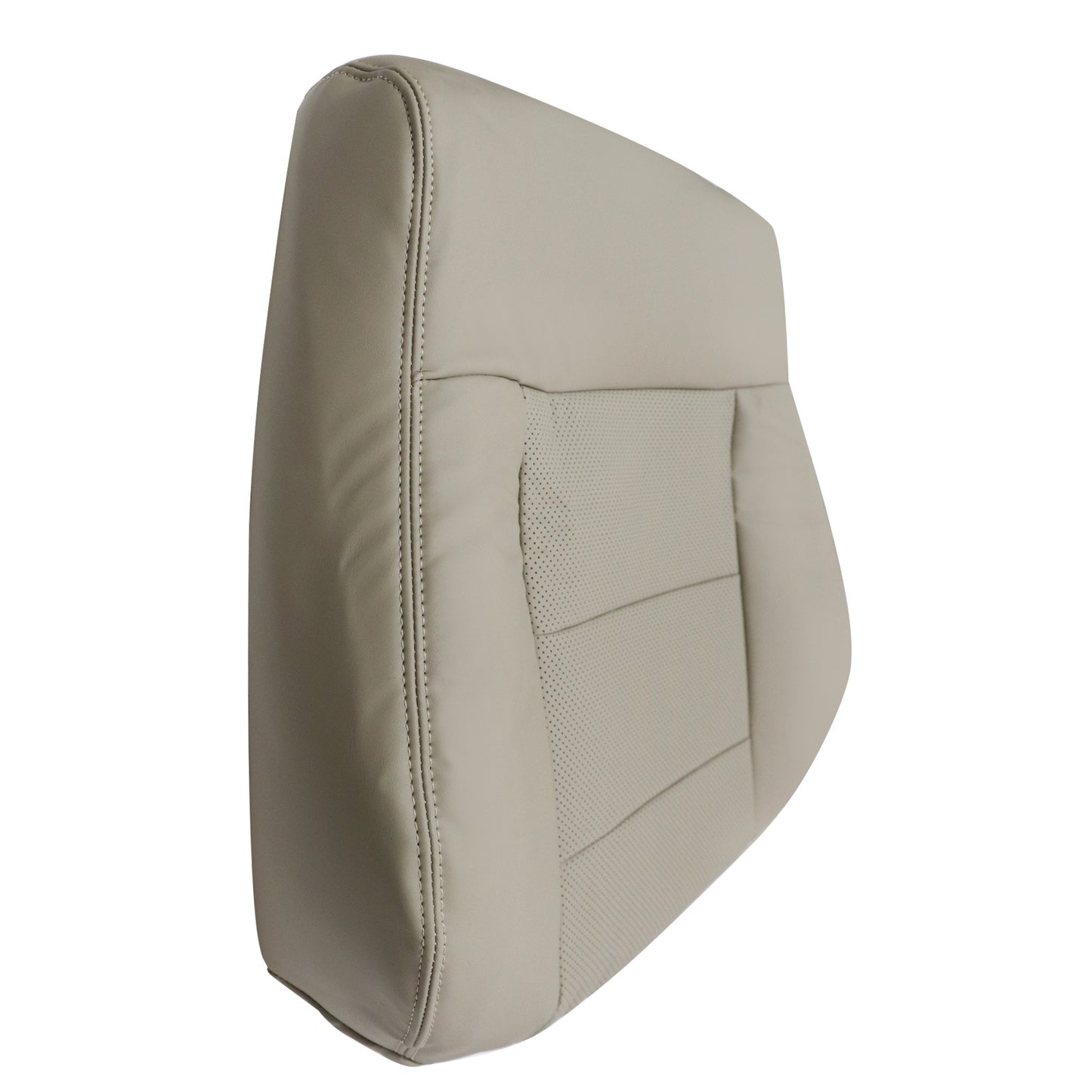For 2010-2016 Mercedes Benz E200 E250 E300 E350 Driver Top Replacement Leather Seat Cover Tan