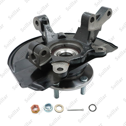 Front Driver Steering Knuckle & Hub Bearing Assy For Mitsubishi Outlander 07-18