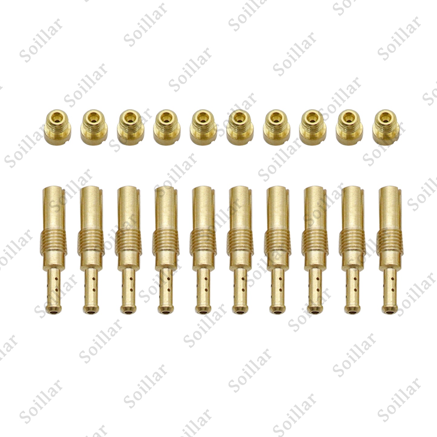 Carburetor 10Pc Slow Jets/Pilot Jet Kit+30Pc Main Jets For PWK Keihin OKO Carbs