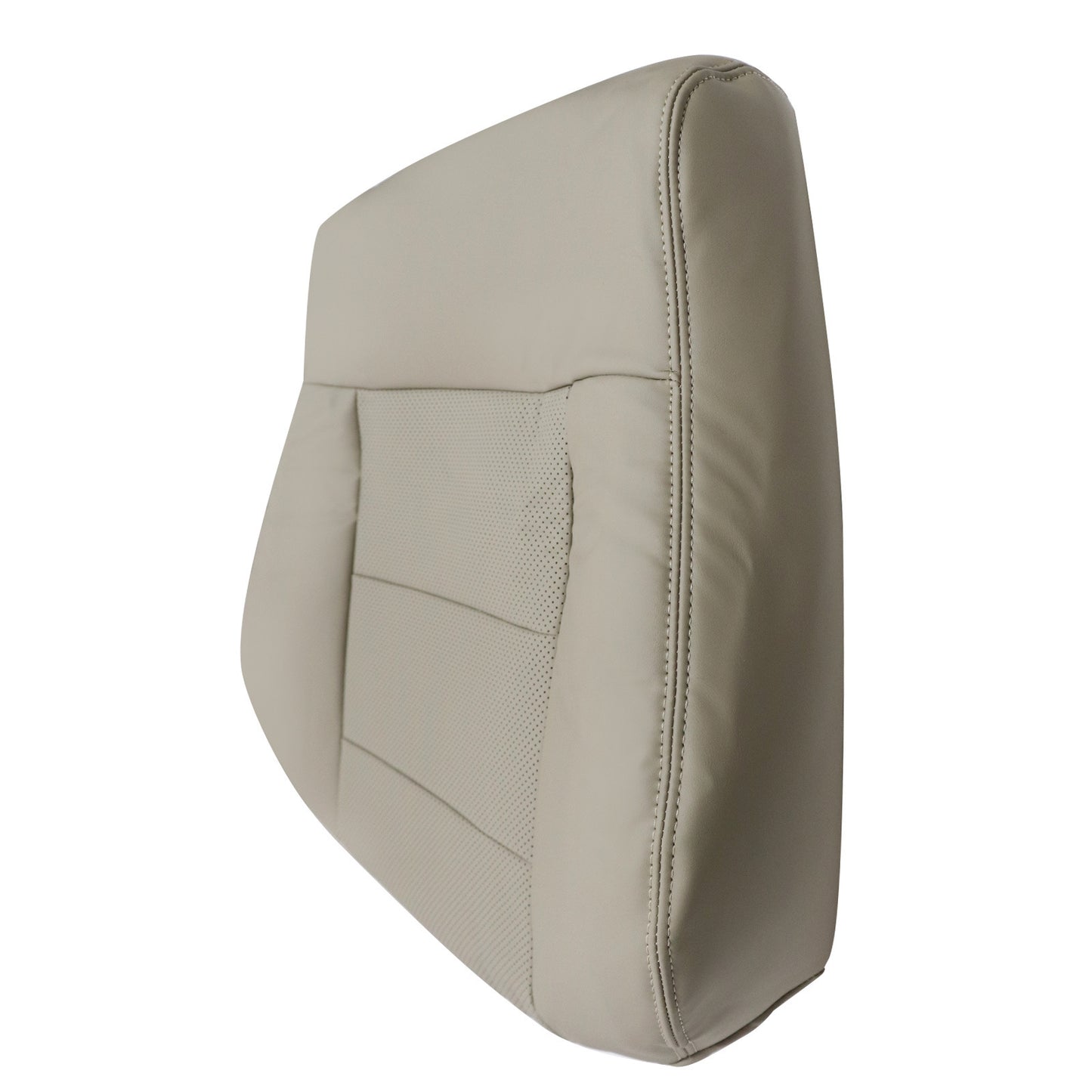 For 2010-2016 Mercedes Benz E200 E250 E300 E350 Passenger Top Replacement Leather Seat Cover Tan
