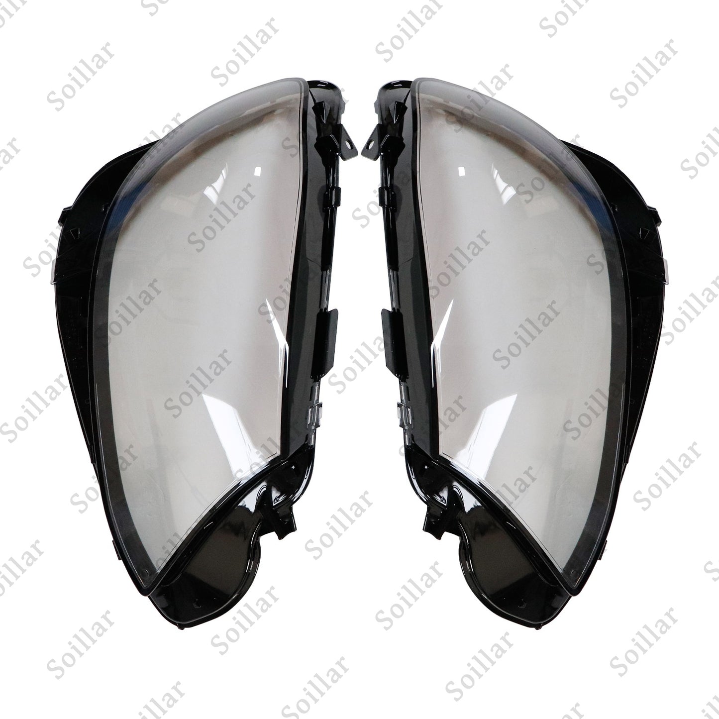 2x Headlight Lens Cover Shell For 2016-2023 Mercedes Benz E Class W213 E300 E450