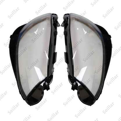 2x Headlight Lens Cover Shell For 2016-2023 Mercedes Benz E Class W213 E300 E450