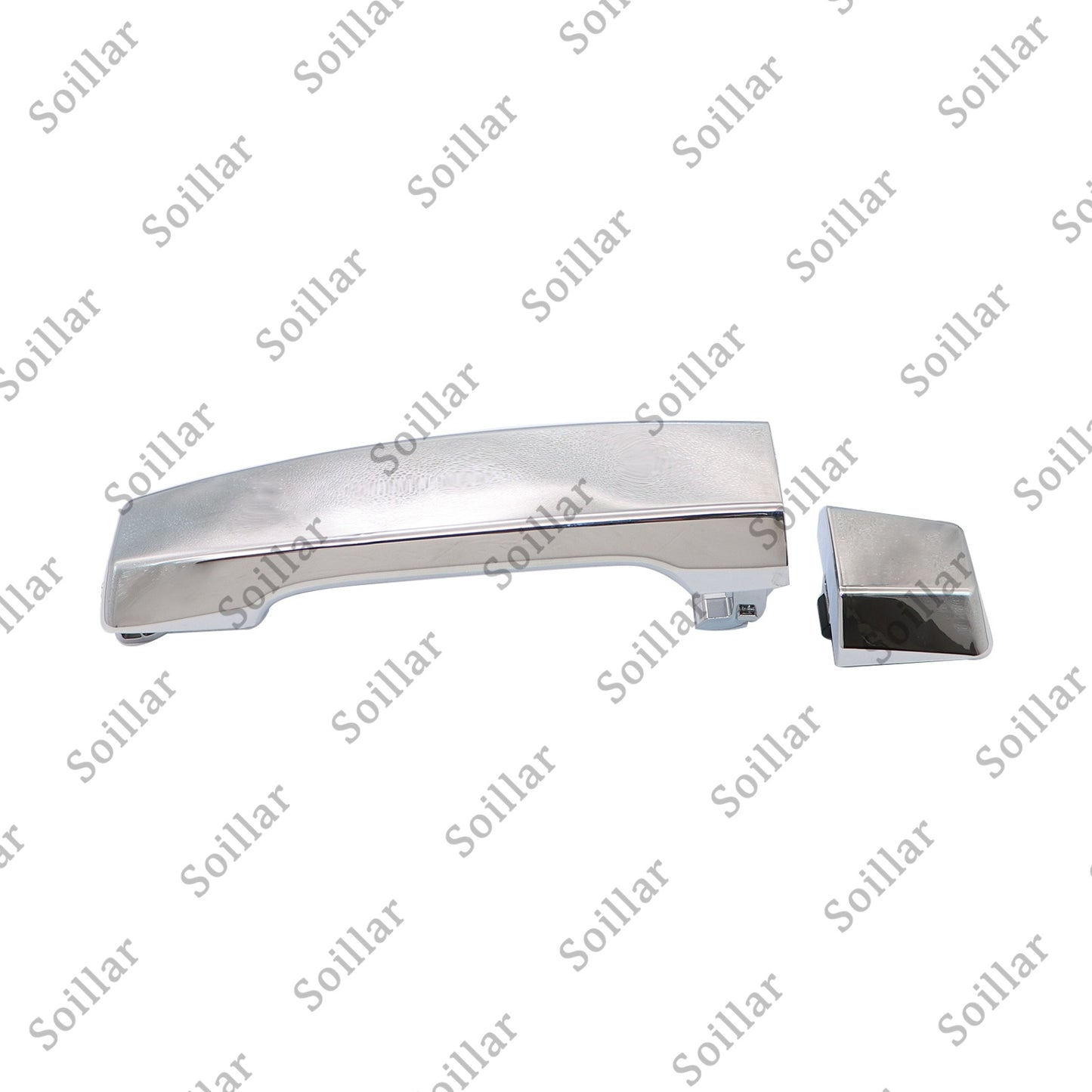 Exterior Door Handle For 2004-2018 Nissan Titan Chrome Front Passenger Side