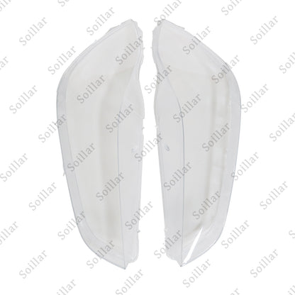 Pair Clear Headlight Lens Cover For Maserati Ghibli 4-Door 2014-2018 2019-2022