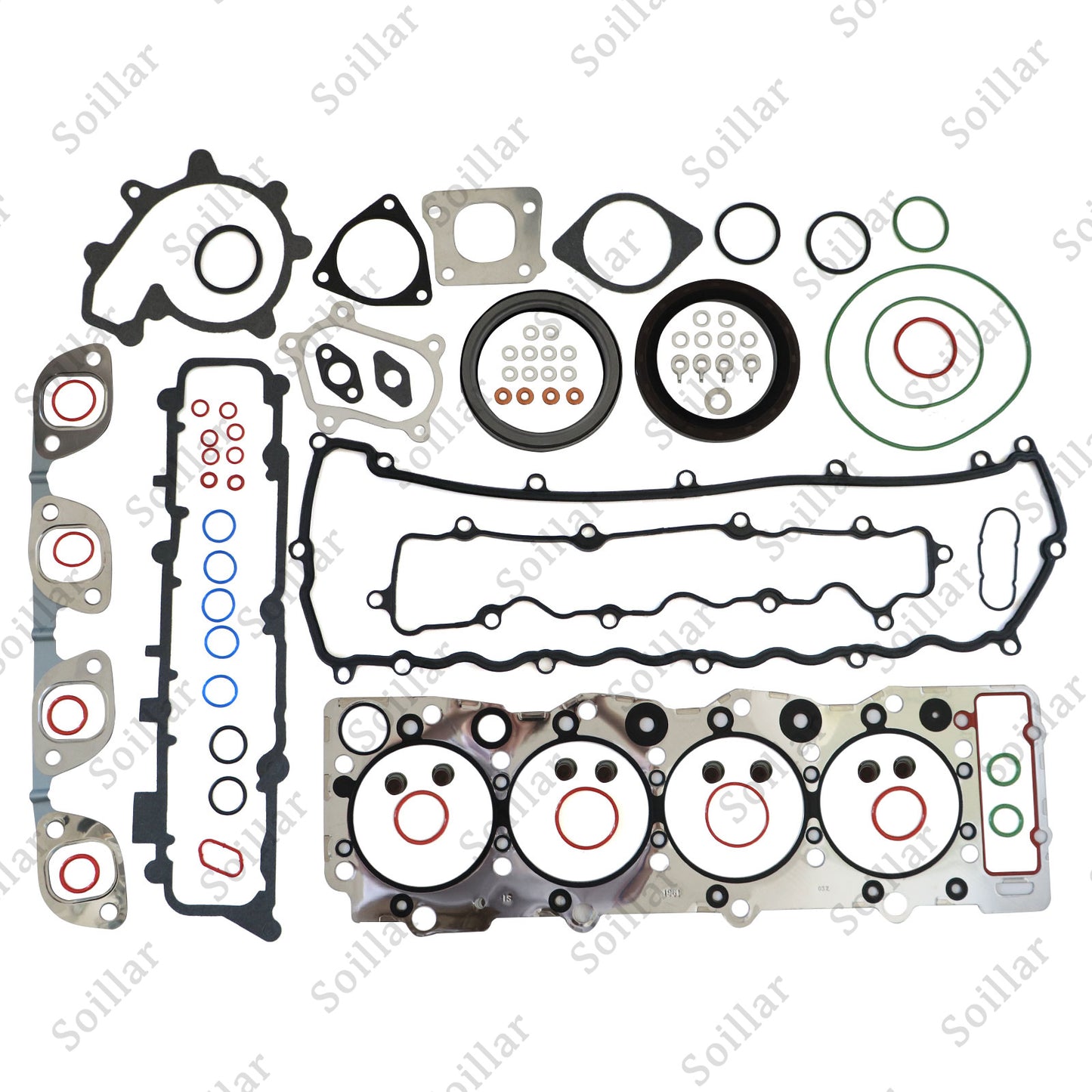Head Gasket Set For 99-04 Isuzu NPR NQR Truck GMC 4.8L Turbo Diesel 4HE1