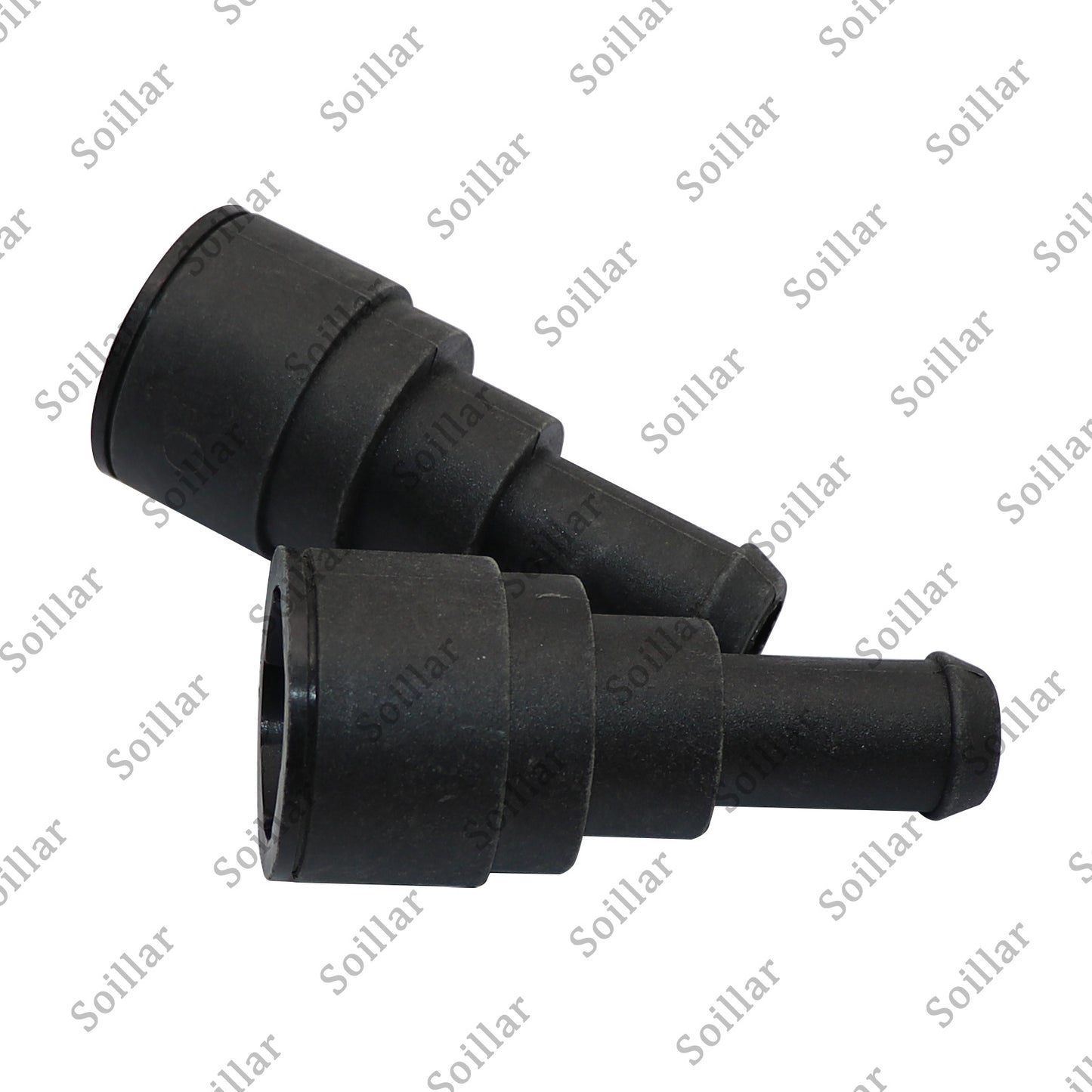 2pcs Heater Core Coolant Hose Connector for Cadillac Chevrolet Tahoe GMC Buick