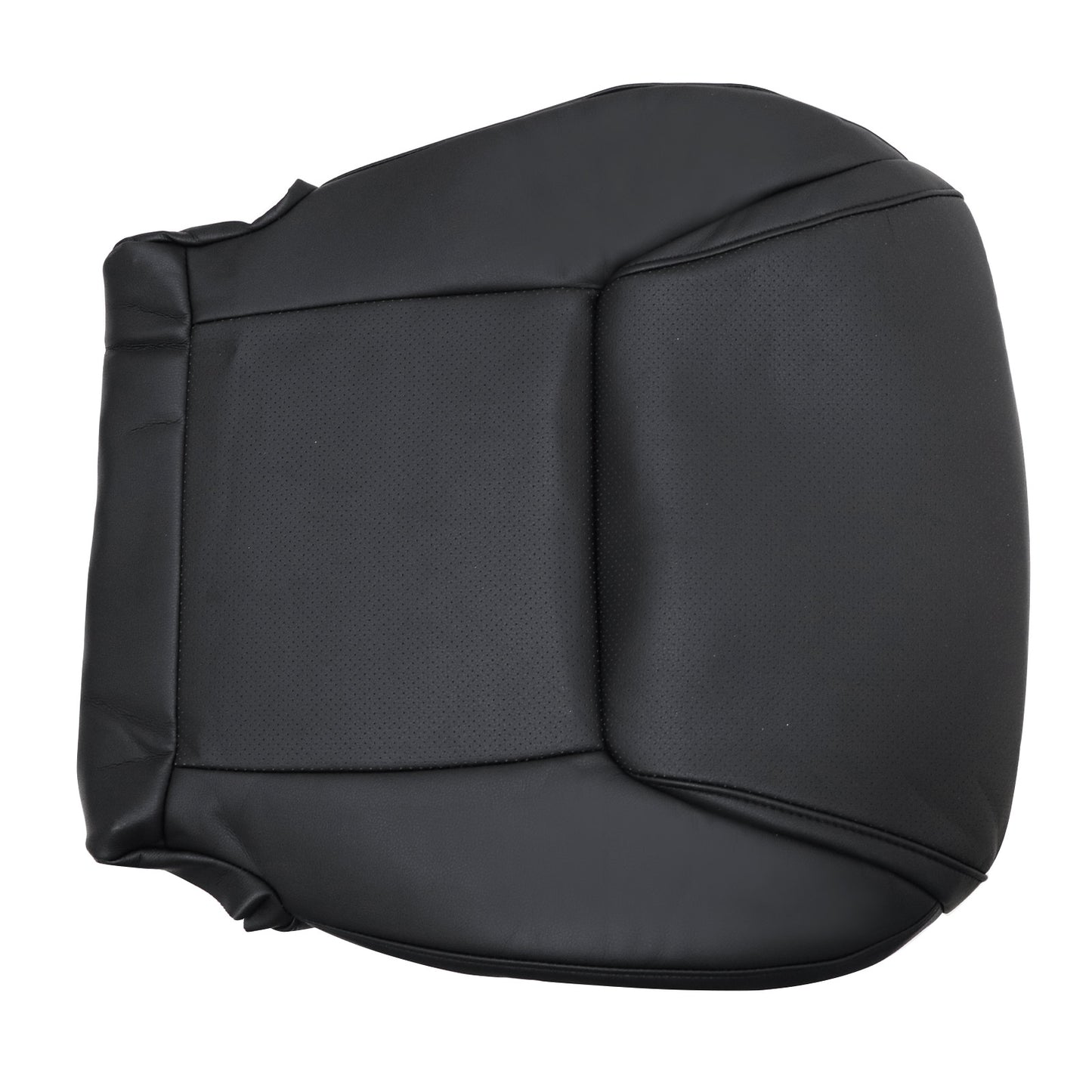 For 2008-2015 Lexus LX570 Driver & Passenger Side Bottom & Top Perforated Leather Seat Cover Black