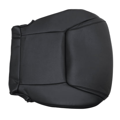 For 2008-2015 Lexus LX570 Driver & Passenger Side Bottom & Top Perforated Leather Seat Cover Black