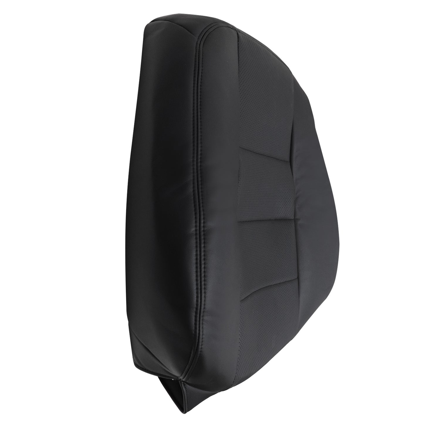 For 2008-2014 Mercedes Benz C250 C300 C350 Driver Top Replacement Leather Seat Cover Black