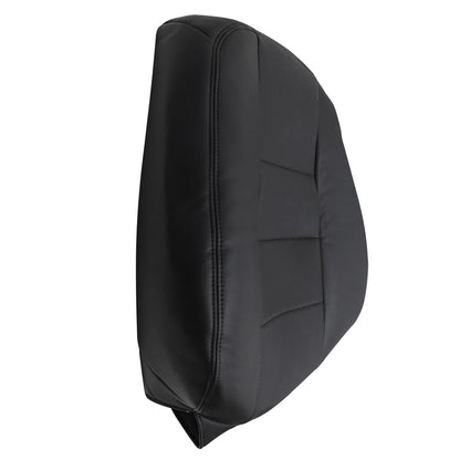For 2008-2014 Mercedes Benz C250 C300 C350 Driver Top Replacement Leather Seat Cover Black