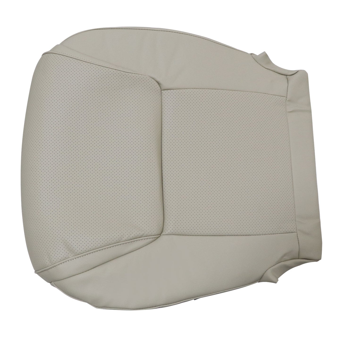 For 2008-2015 Lexus LX570 Front Driver & Passenger Bottom & Top Perforated Leather Seat Cover Tan