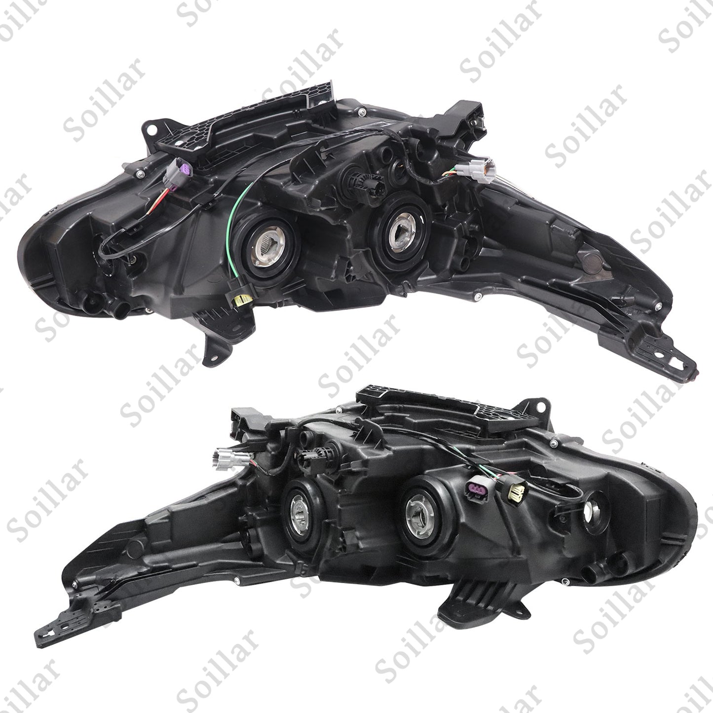 2Pcs Left + Right Side Halogen Headlight For Nissan Sentra S/SV 2024-2025 Models