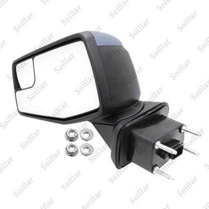 Driver Left Side Door Mirror Power and Heat For 19-24 Chevrolet Silverado 1500
