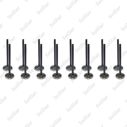 Intake Exhaust Valves Fits Ford Mazda Mercury 2.0L 2.3L 2.5L DOHC 16V