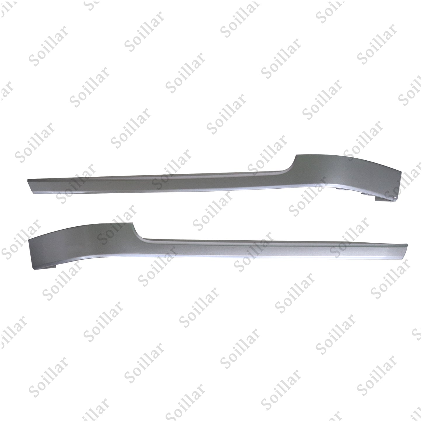 Fits Range Rover L405 Silver 2Pcs Rear Body Molding Trim Strip Kit 2013-2022