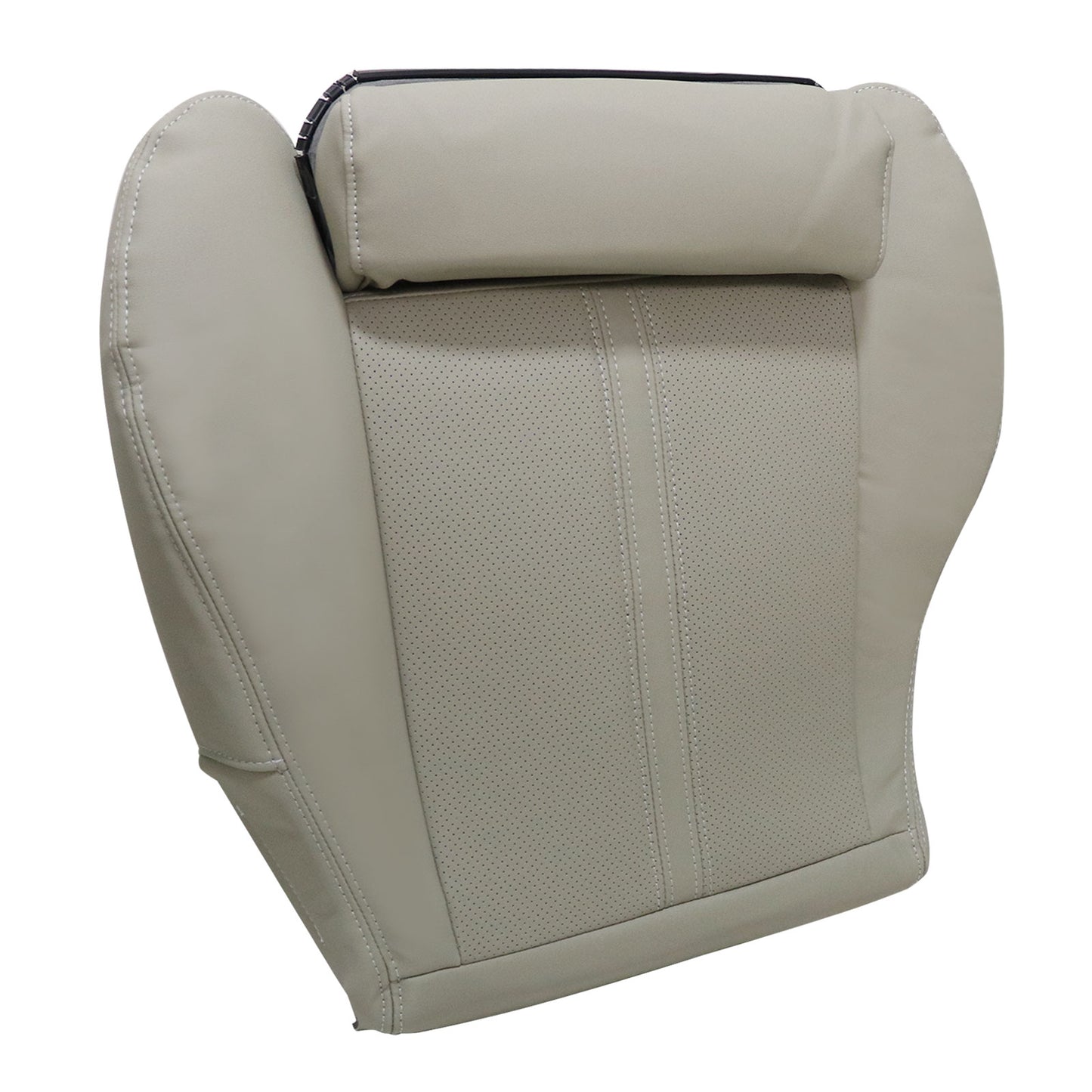 For 2010-2016 Cadillac SRX Front Driver Bottom Leather Seat Cover Tan