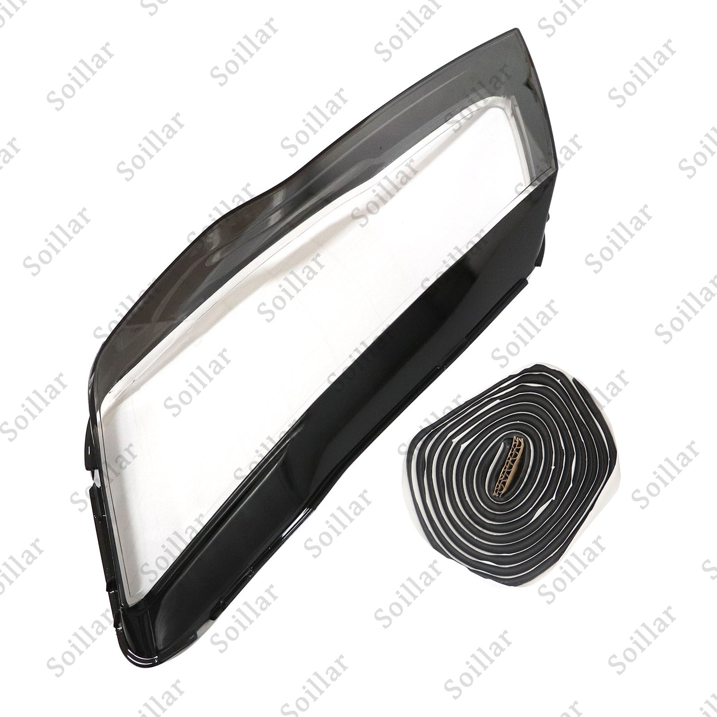 1x Front Left Headlight Clear Lens Shell+ Seal Glue For Audi A7 S7 RS7 2012-2015