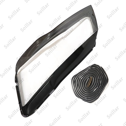 1x Front Left Headlight Clear Lens Shell+ Seal Glue For Audi A7 S7 RS7 2012-2015