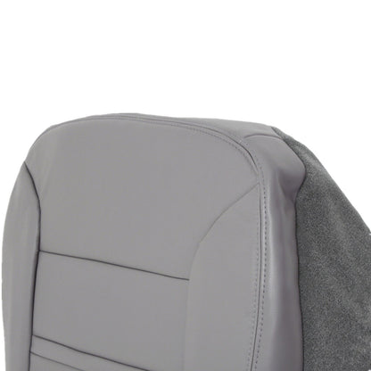 For 2000 2001 Ford Excursion Limited Driver & Passenger Bottom Seat Cover Gray