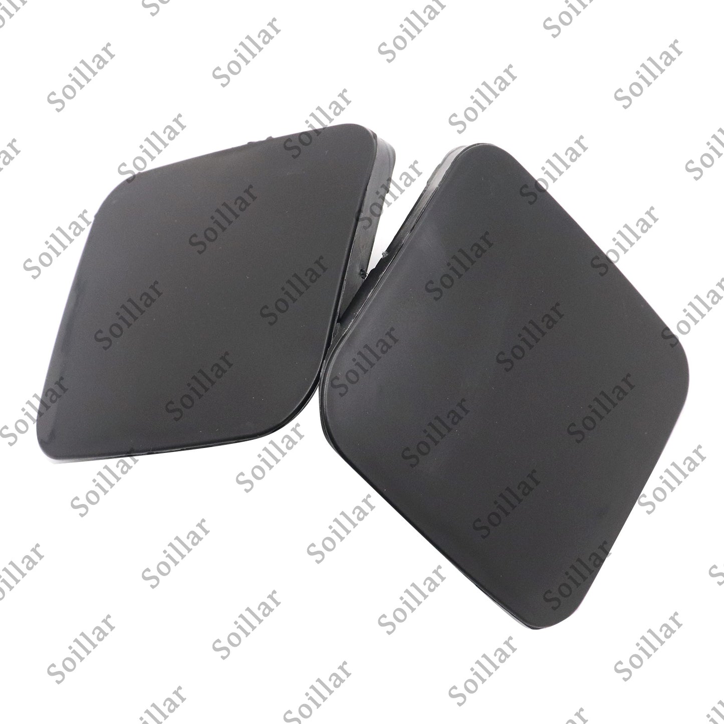 2pcs Tow Hook Covers Front Bumper Right Left Cap For Toyota RAV4 2009-2010 New