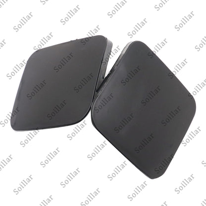 2pcs Tow Hook Covers Front Bumper Right Left Cap For Toyota RAV4 2009-2010 New