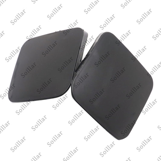 2pcs Tow Hook Covers Front Bumper Right Left Cap For Toyota RAV4 2009-2010 New