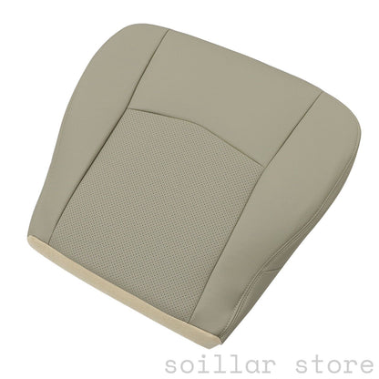 For 2004-2005 Cadillac SRX Driver Bottom Perforated Leather Seat Cover Light Tan