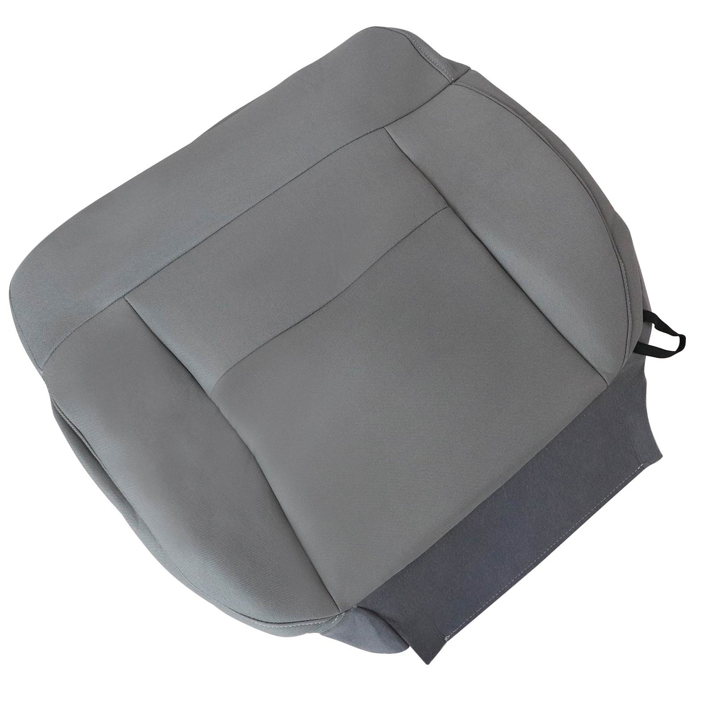 Front Driver & Passenger Bottom & Top Cloth Seat Cover Flint Gray 2004-2008 For Ford F-150 Lariat XL XLT STX FX4